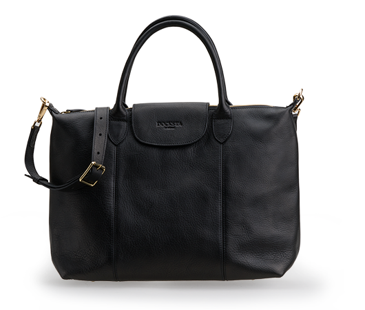 Bag Cleo Large bag Handbag black | Docksta Sko